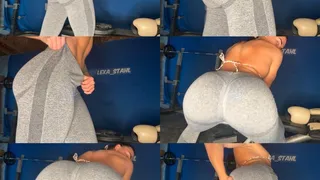 Sexy Legging Yoga Pants Jerk Off Instruction - Ass Worship, Face Sitting Talk, Big Legs & Booty, Muscular Strong Women
