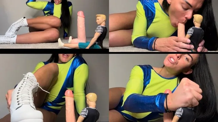 Tiny Man, Huge Cock: SuperHeroine Giantess Drains Your Balls & Embarrasses You