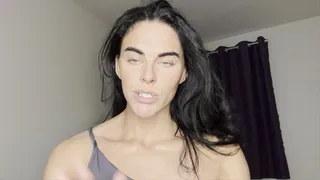 Squishy & Stretchy Face: Ahegao Duck Lips, Face Pulling & Stretching Close Up