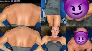 Dress x Muscle Slut • Most Muscular • Pussy Play Female Bodybuilder FBB Fetish