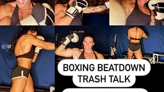 Boxing Beatdown Trash Talk to YOU!