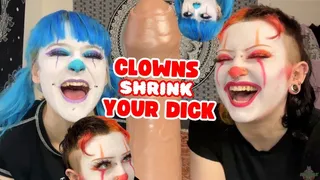 Bratty Clowns Shrink Your Big Dick With Erotic Magic