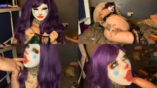 Curvy Clown Girlfriend Sucks Your Cock Until You Cum