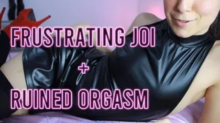 Ruined orgasm JOI for beta losers