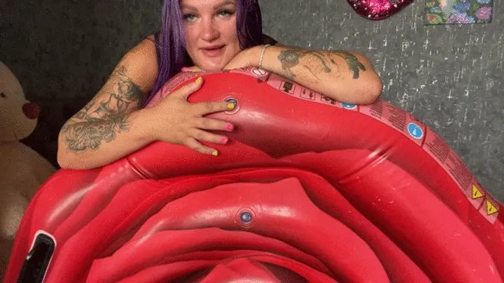 Deflate rose air matress