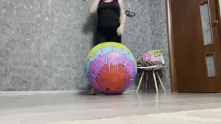 riding on color shosu ball