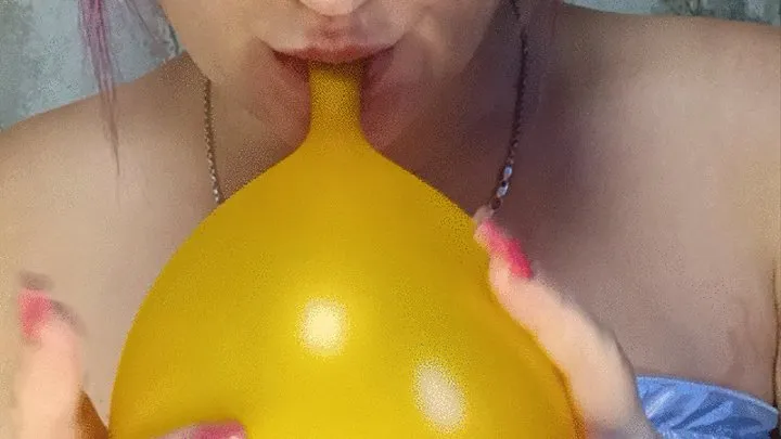 barefoot in oil balloons