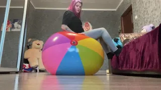 tried a new colored ball