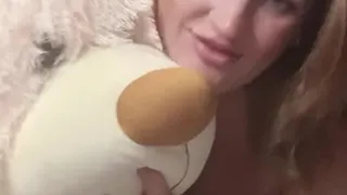 smoking looner fuck plush toy and blow2pop balloon