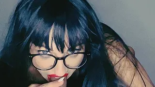 Extreme deep throat blow jobs and red lipstick fetish