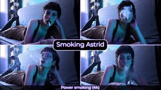 Power smoking | Smoking Astrid