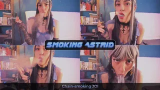 Chain-smoking JOI | Astrid
