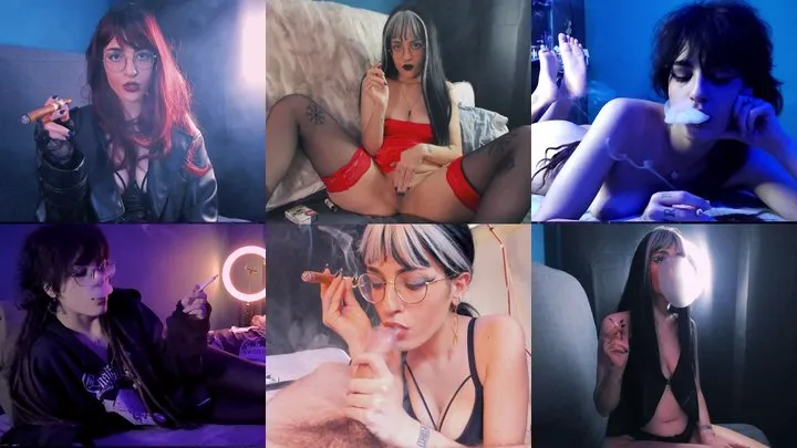 Smoking compilation 1 with special footage | Astrid