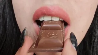 Eating chocolate VORE