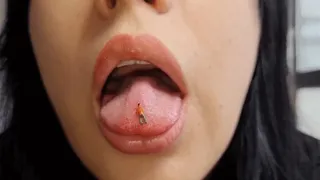 Teen 18+ Giantess Lick and EAT YOU to end up Inside her growling Stomach VORE