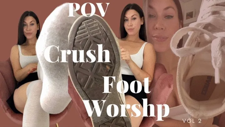 POV Crush Foot Worship