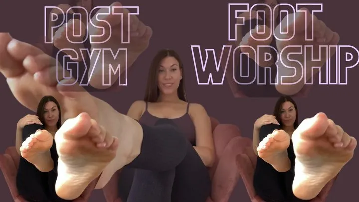 Post Gym Foot Worship