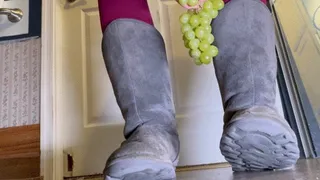 What Is It About Me Stomping Grapes?