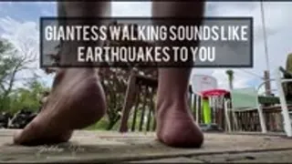 Giantess Walking Sounds Like Earthquakes To You