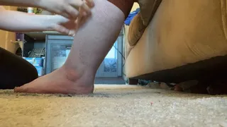 The Ruthless Tickling of Big and Beautiful Size 11 Feet