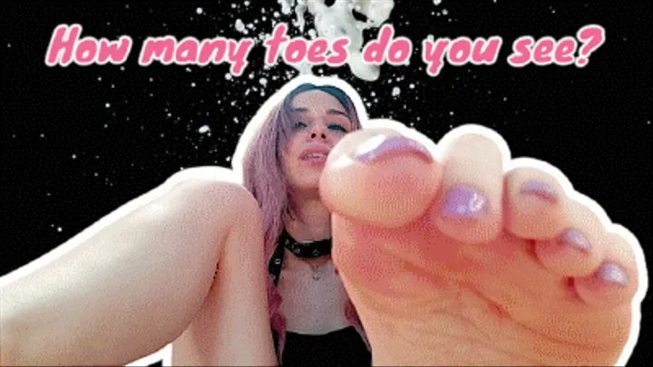 this video will make you cum TOE FETISH ( foot fetish, big feet, worship, soles, toes, wrinkled, wiggling, spreading, foot play, cleavage, rubbing, goddess, virgin, upclose )