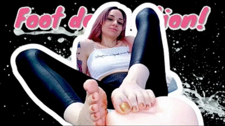 22 YOUR FACE x BIG FEET 5 ( foot domination, foot fetish, slave training, female domination, foot fetish, big feet, foot virgin, upclose, worship, soles, wrinkled, wiggling, spreading,