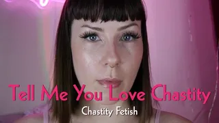 Tell Me You Love Chastity