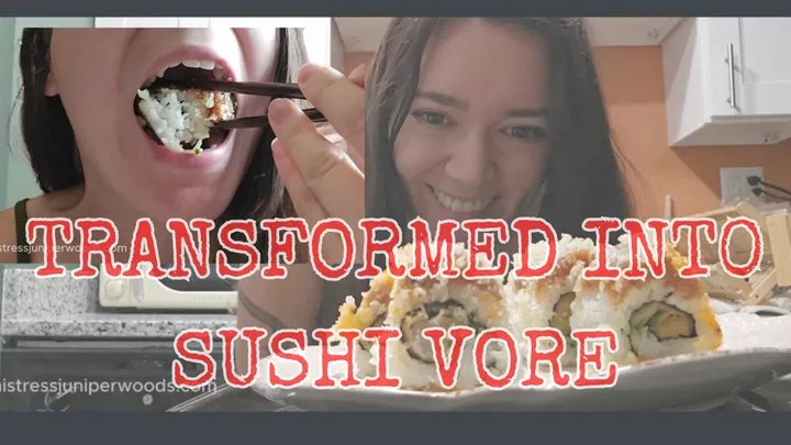 Transformed into Sushi: A Giantess's Delicious Treat