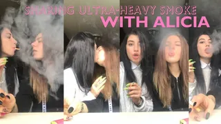 Sharing Ultra-Heavy Smoke with Alicia