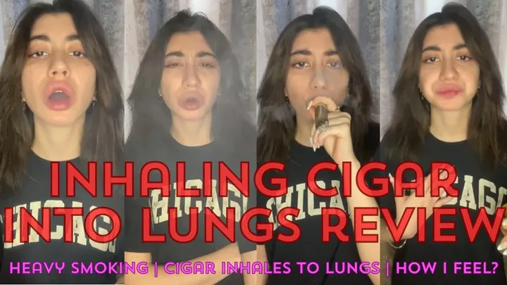 Inhaling Cigar Into Lungs Review