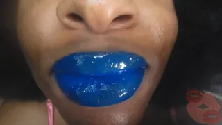 Blue Femboy Lips