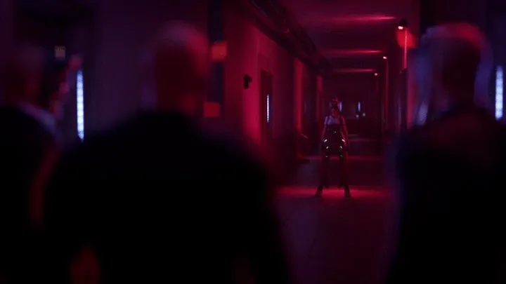 Face Fucking Time - Overwatch Kiriko gangbanged in hallway