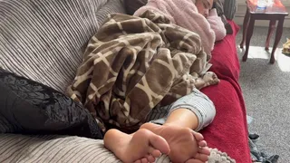 Tired goddess feet