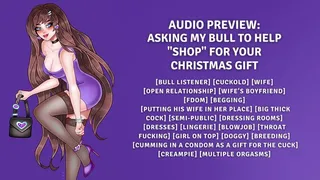 Asking My Bull To Help Shop For Your Christmas Gift