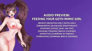 Feeding Your Goth Mimic Girl
