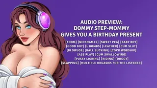 Dommy Step-Mommy Gives You A Birthday Present