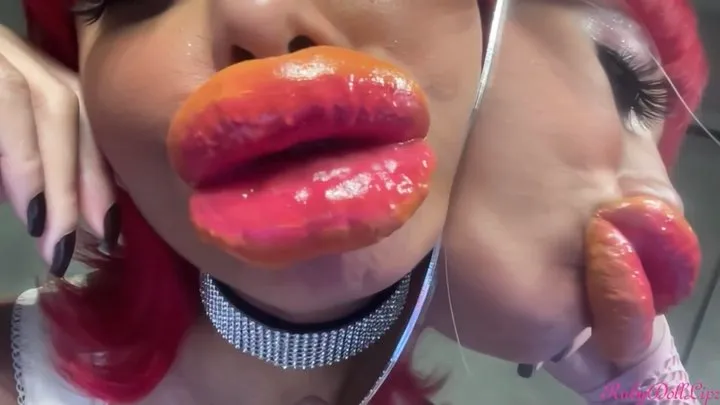 RubyDollLipz's Offbeat Ombré Mirror Glass Kisses