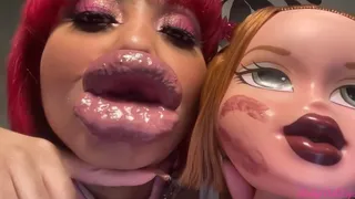 RubyDollLipz's Larger Lips+Doll Head Kisses #27