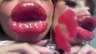 RubyDollLipz's Wicked Witch Mirror Glass Kisses