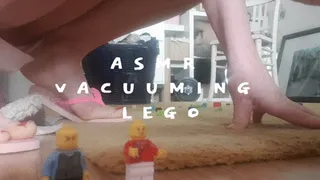 Vacuuming ASMR up lego