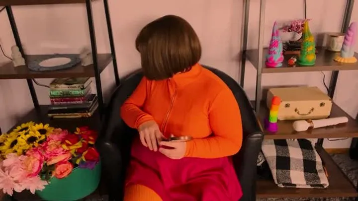 Jinkies! Velma in the Toy room by Autumn Snow