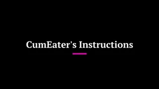 Cumeater's Instruction