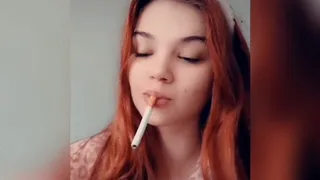 Cute Bunny Smoking