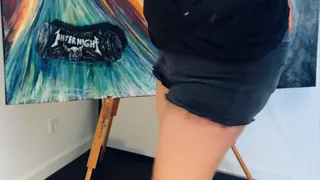 Painting in clogs