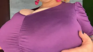 Giant boobs bounce joi