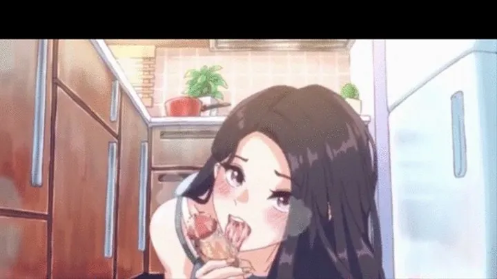 Hentai Slut Fuck With Neighborhood In The Kitchen