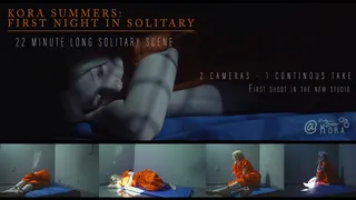 Prisoner Kora Summers Shackled In Solitary Confinement