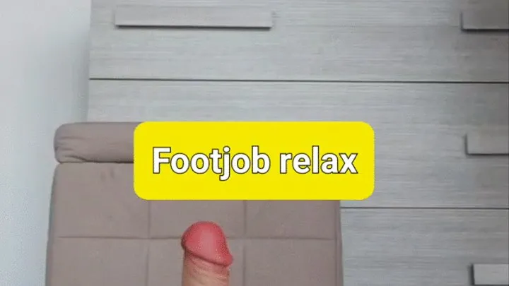 Footjob relax