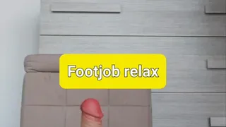 Footjob relax