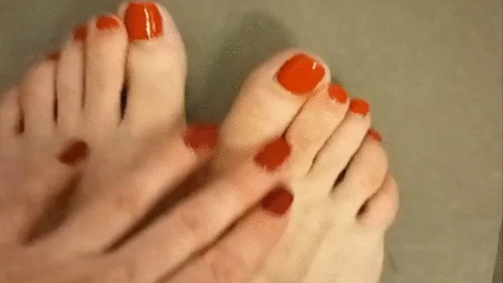 Eris presents her wonderful feet in this video